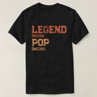 Legendäre Pop-Vintage Vatertagskleidung T-Shirt