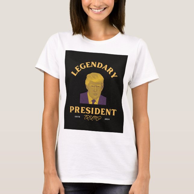 Legendäre Präsidentin Frauen T-Shirt (Vorderseite)