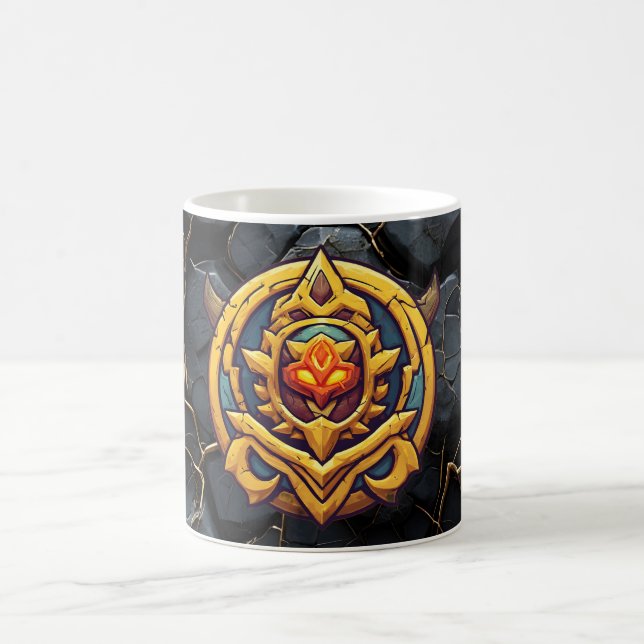 Legendäre Rang-Gamer-Emblem Kaffeetasse (Mittel)