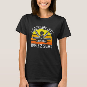 Legendäre Schnitte Timeless Shaves Barber T-Shirt