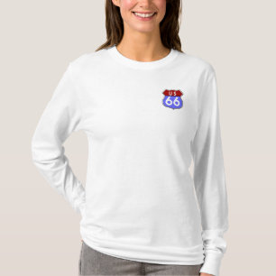 Legendäre US-Route 66 Ladys Hoody