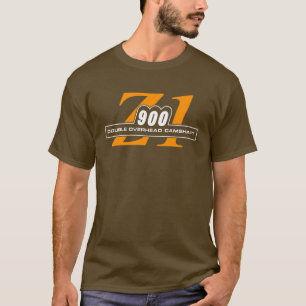 Legendäre Z1 900 Rootbeer und Orange T-Shirt