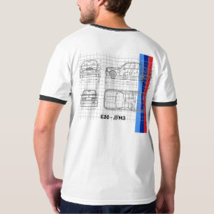 Legendärer Bayer M3-E30 - Plan-Kunst-T-Shirt T-Shirt