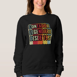 Legendärer Buchhalter seit 1992   Buchhalter Sweatshirt