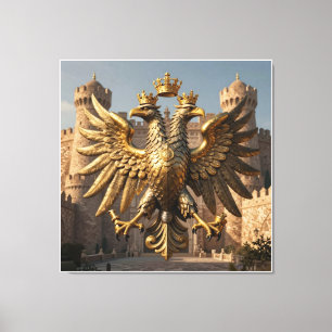 Legendärer Doppeladler, Verkörperung des Königlich Leinwanddruck