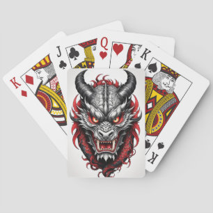 Legendärer Drache: Klassische Spielkarten