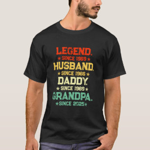 Legendärer Ehemann Daddy Opa Seit Jahr T-Shirt