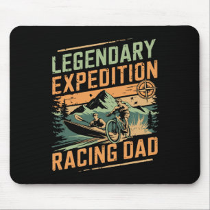 Legendärer Expeditionsrenn-Vater Mountainbiken Pad Mousepad
