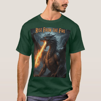 Legendärer Feuerdrache – Stärkung der Motivation T-Shirt