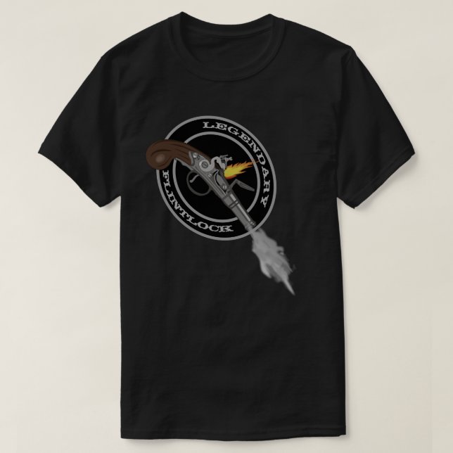Legendärer Flintlock T-Shirt (Design vorne)