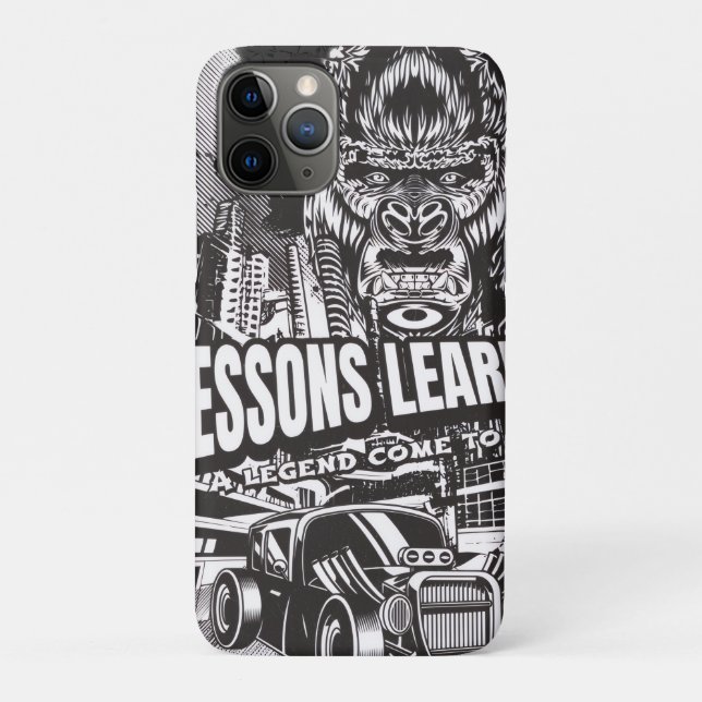 Legendärer Gorilla-Lernunterricht iPhone-Hülle Case-Mate iPhone Hülle (Rückseite)