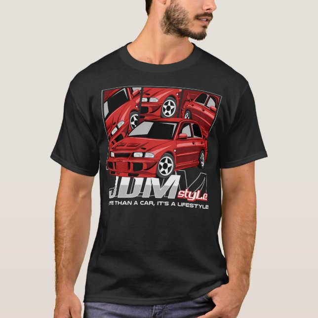 Legendärer Lancer Evolution 2 T-Shirt (Vorderseite)