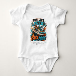 Legendärer Laufschuh im Retro-Design Baby Strampler