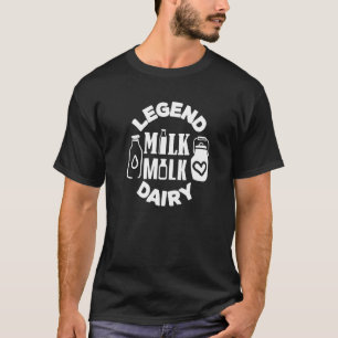 Legendärer Milchbauer lustiger Milchwitz Kuh 1 T-Shirt