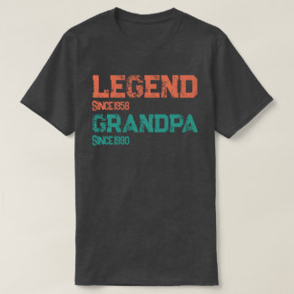 Legendärer Opa Vintage Vatertag T-Shirt