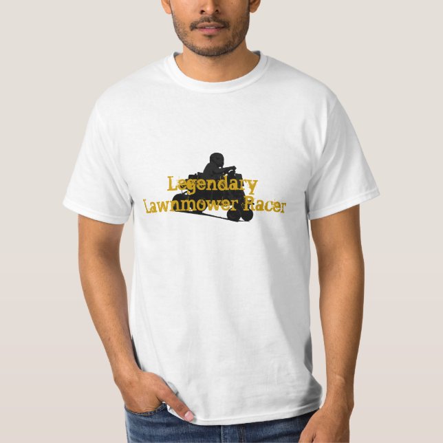 Legendärer Rasenmäher-Rennläufer T-Shirt (Vorderseite)