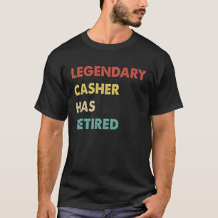 Legendärer Retro-Kassierer ist in Rente gegangen T-Shirt