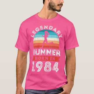 Legendärer Runner geboren 1984 40. Geburtstagsgesc T-Shirt
