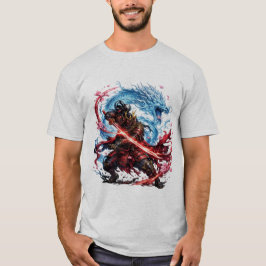 Legendärer Samurai & Blauer Drache Tasse | Japanis T-Shirt