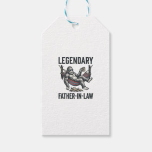 Legendärer Schwiegervater Sasquatch Vintage-Shirt Geschenkanhänger