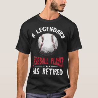 Legendärer Softball für ehemalige Baseballspieler T-Shirt