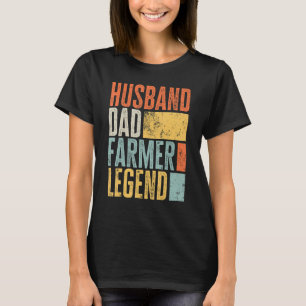 Legendärer Vater, Ehemann, Vater, Bauer, Bestes fü T-Shirt