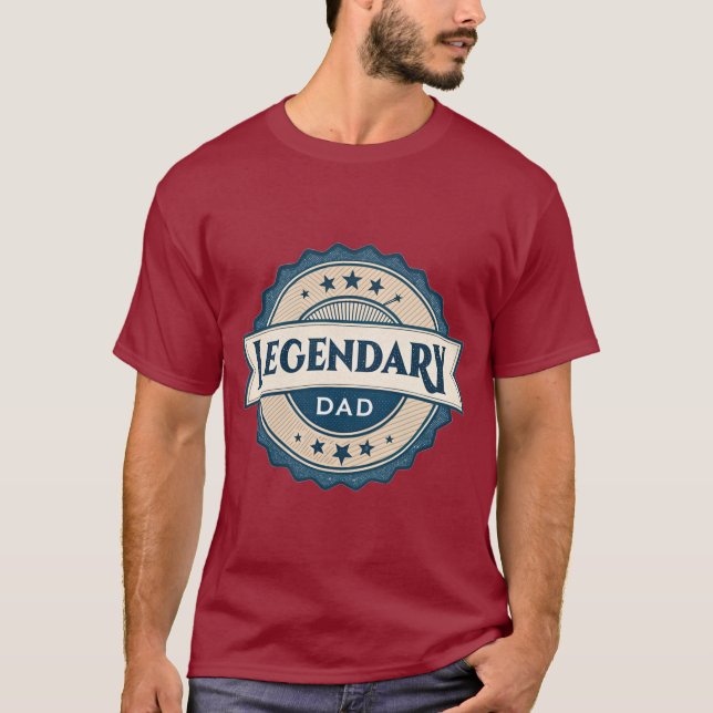Legendärer Vater T - Shirt (Vorderseite)