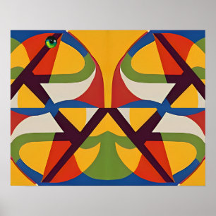 Legendärer Vogelbeobachter Poster