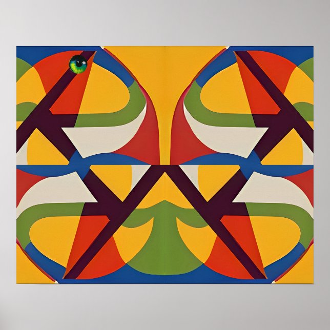 Legendärer Vogelbeobachter Poster (Vorne)