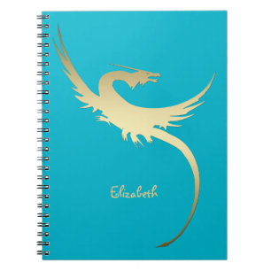 Legendäres Drache-Notizbuch Notizblock