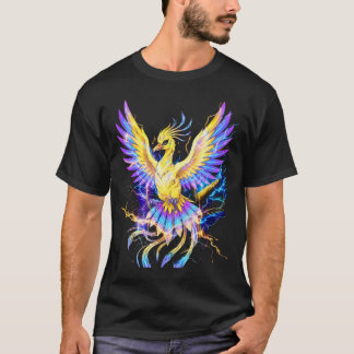 Legendäres Lightning Phoenix T-Shirt Design