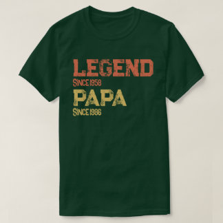 Legendäres Papa-Vintage-Geschenk zum Vatertag T-Shirt