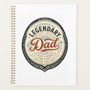Legendäres Vintage-T-Shirt-Design mit Gravur für V Planer