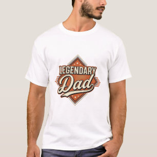 Legendäres Vintage-T-Shirt-Design mit Gravur für V T-Shirt