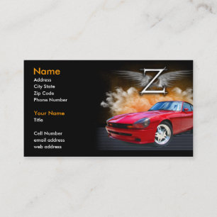 Legendäres Z Visitenkarte