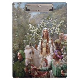 Legendarische Königin Guinevere (von John Collier) Klemmbrett