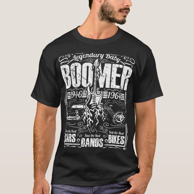 Legendary Baby Boomer Generation 1946-1964  T-Shirt (Vorderseite)