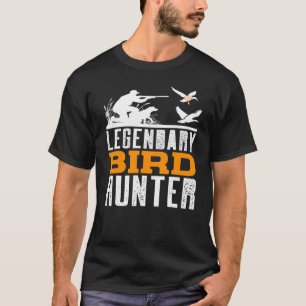 Legendary Bird Hunter Cool Bird Dog Hunting T-Shirt