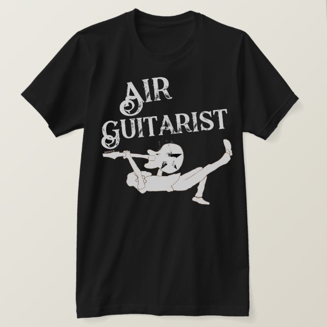 Legendary Classic Rock Air Guitarist  T-Shirt (Design vorne)