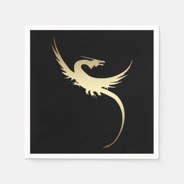 Legendary Dragon Napkins Serviette (Vorderseite)