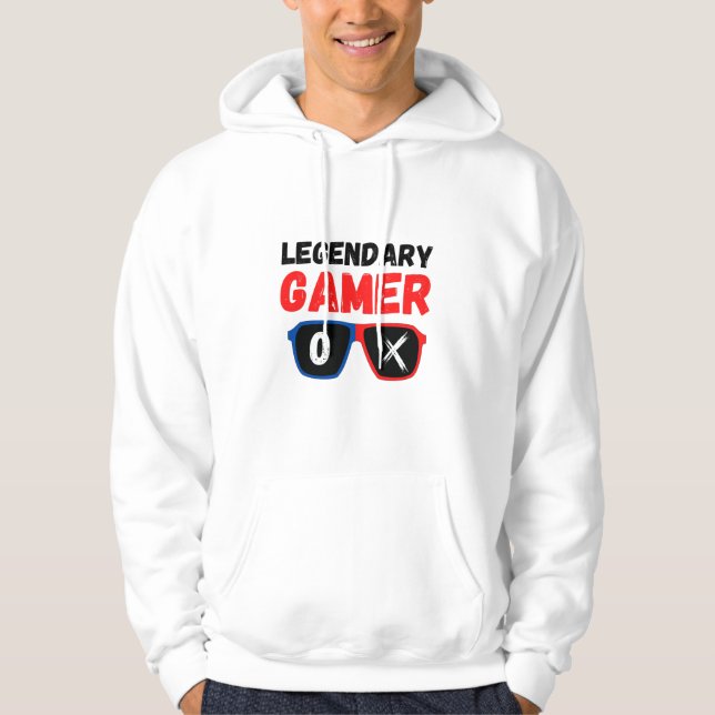 Legendary Gamer Hoodie (Vorderseite)