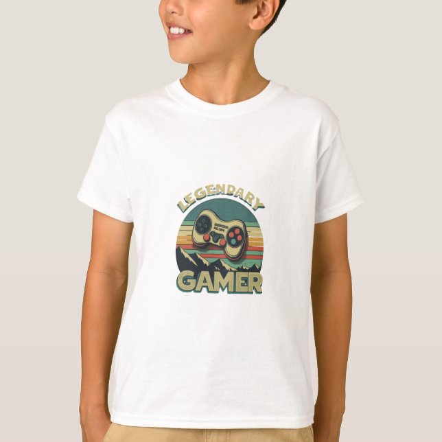 Legendary Gamer T - Shirt (Vorderseite)