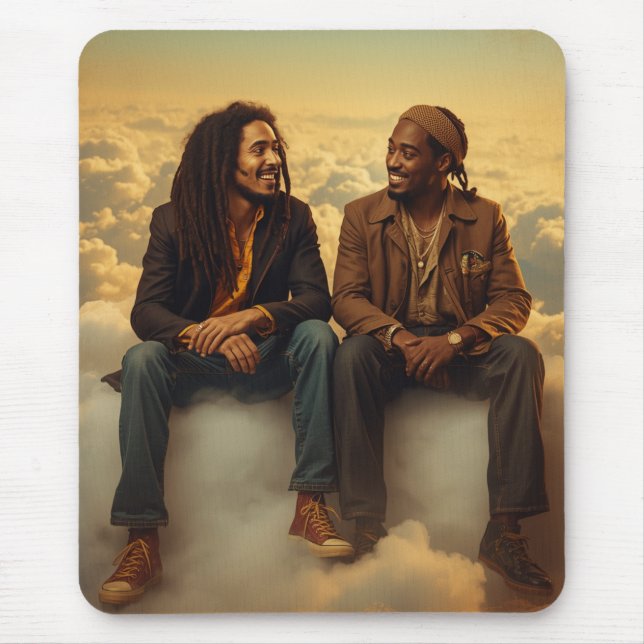 “Legendary Hip-Hop & Reggae Icons Mousepad (Vorne)