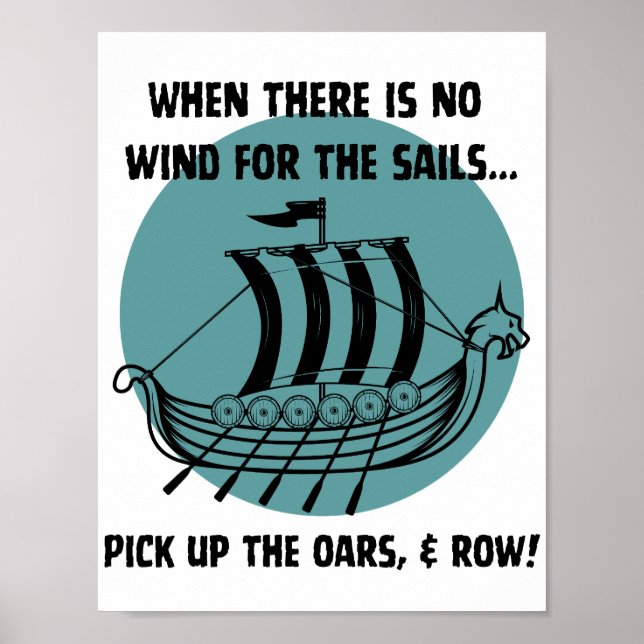 Legendary Longboat (Light Edition) Poster (Vorne)