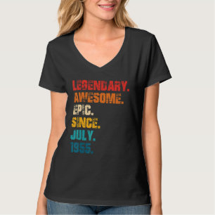 Legendary Phantastisch Epic Seit Juli 1955 Retro S T-Shirt