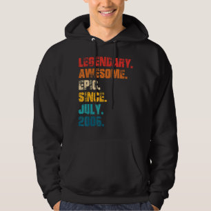 Legendary Phantastisch Epic Seit Juli 2006 Retro S Hoodie