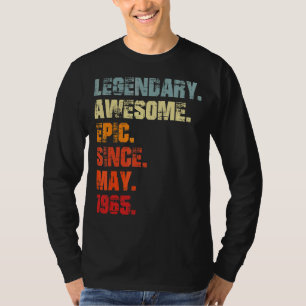 Legendary Phantastisch Epic Seit Mai 1965 Vintag B T-Shirt