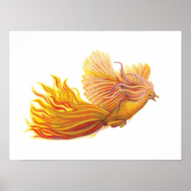 Legendary Phoenix Bird Poster (Vorne)