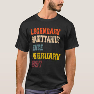 Legendary Sagittarius Seit Februar 1997 T-Shirt