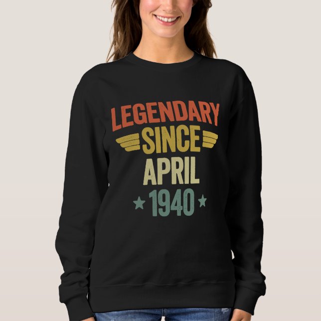 Legendary Since April 1940 Sweatshirt (Vorderseite)